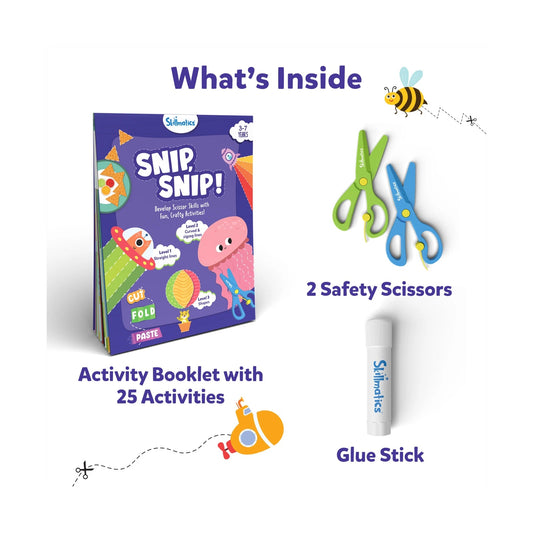 Skillmatics - SNIP SNIP ! Craft Activities