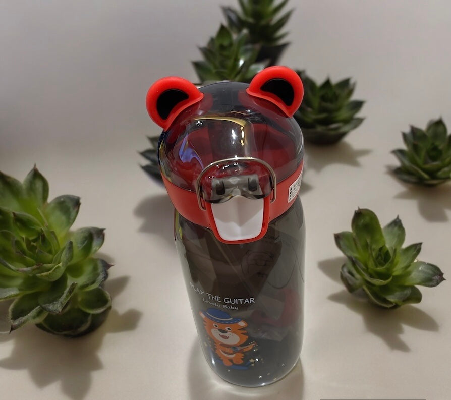 High Quality Leakproof,  BPA free Water Bottle for kids (Teddy Bear)