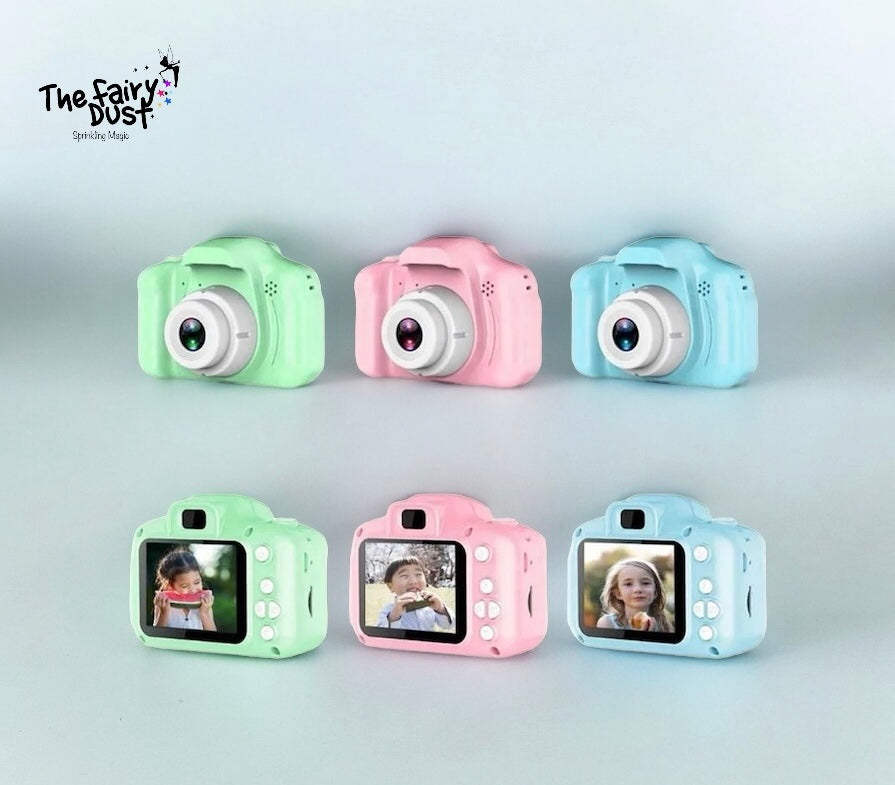 Digital Camera for Kids ! 3 fancy colours with 6 games and themes to select. (Hot selling🔥🔥)