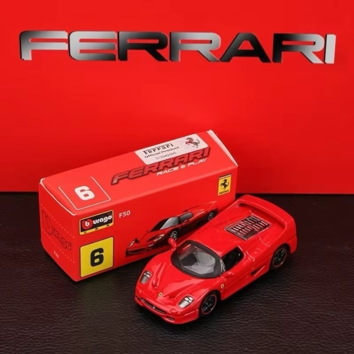 1:64 Bburago Scale Model Die Cast- Ferrari - F50