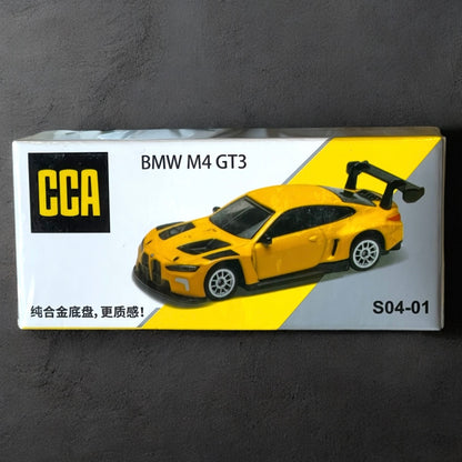 *NN-1:64 CCA Scale Model - BMW M4 GT3 - Yellow Sport