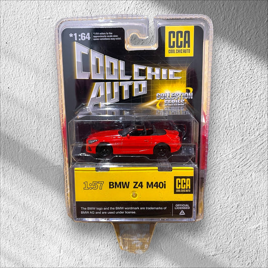 CCA - 1:64 - Premium - BMW Z4 M40i - Dash Red, Blister Pack (With Stackable Box)