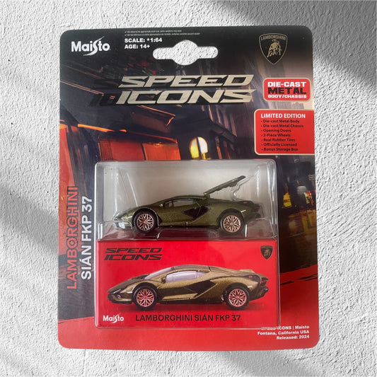 Maisto Speed Icons Lamborghini Sian FKP 37 Scale 1:64