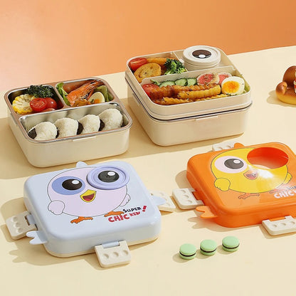 Bento - Chucky Chick Stainless Steel Lunch Box 🔥🔥🔥