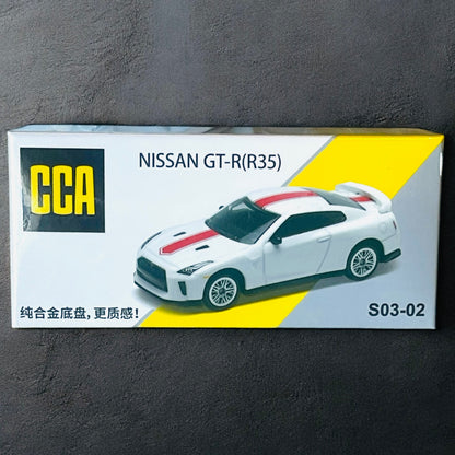 *NN-1:64 CCA Scale Model - Nissan GTR R35 white