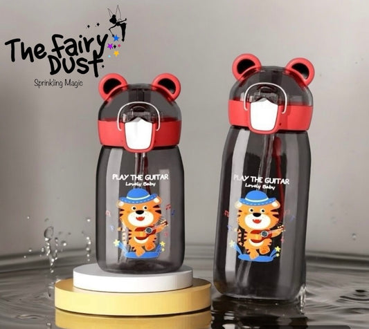 High Quality Leakproof,  BPA free Water Bottle for kids (Teddy Bear)