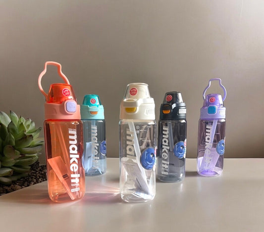 Make it Happen - High Quality Water Bottle with Handle and Lock. Best Selling product 🔥🔥