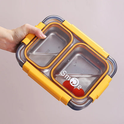 GIBO 3 compartment Insulated Leakproof Lunch  710 ML