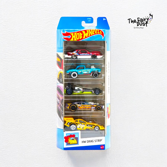 Hot Wheels - DRAG STRIP : (Pack of 5)