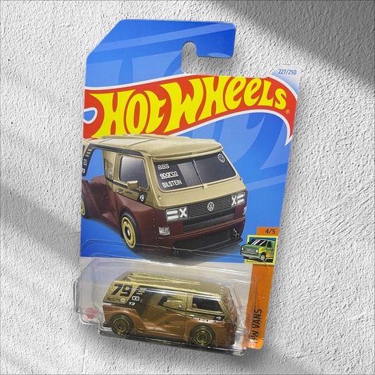 Hot Wheels - Premium - 1:64- VW T3 CUSTOM Golden