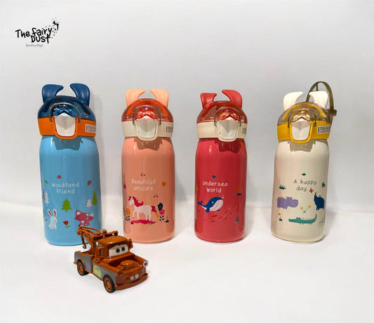 ABL Tough Bunny Premium Stainless Steel Vacuum Insulated Toon Bottles (Hot & Cold)