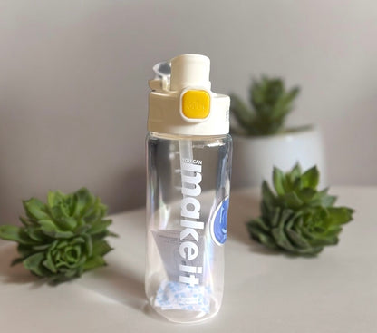 Make it Happen - High Quality Water Bottle with Handle and Lock. Best Selling product 🔥🔥