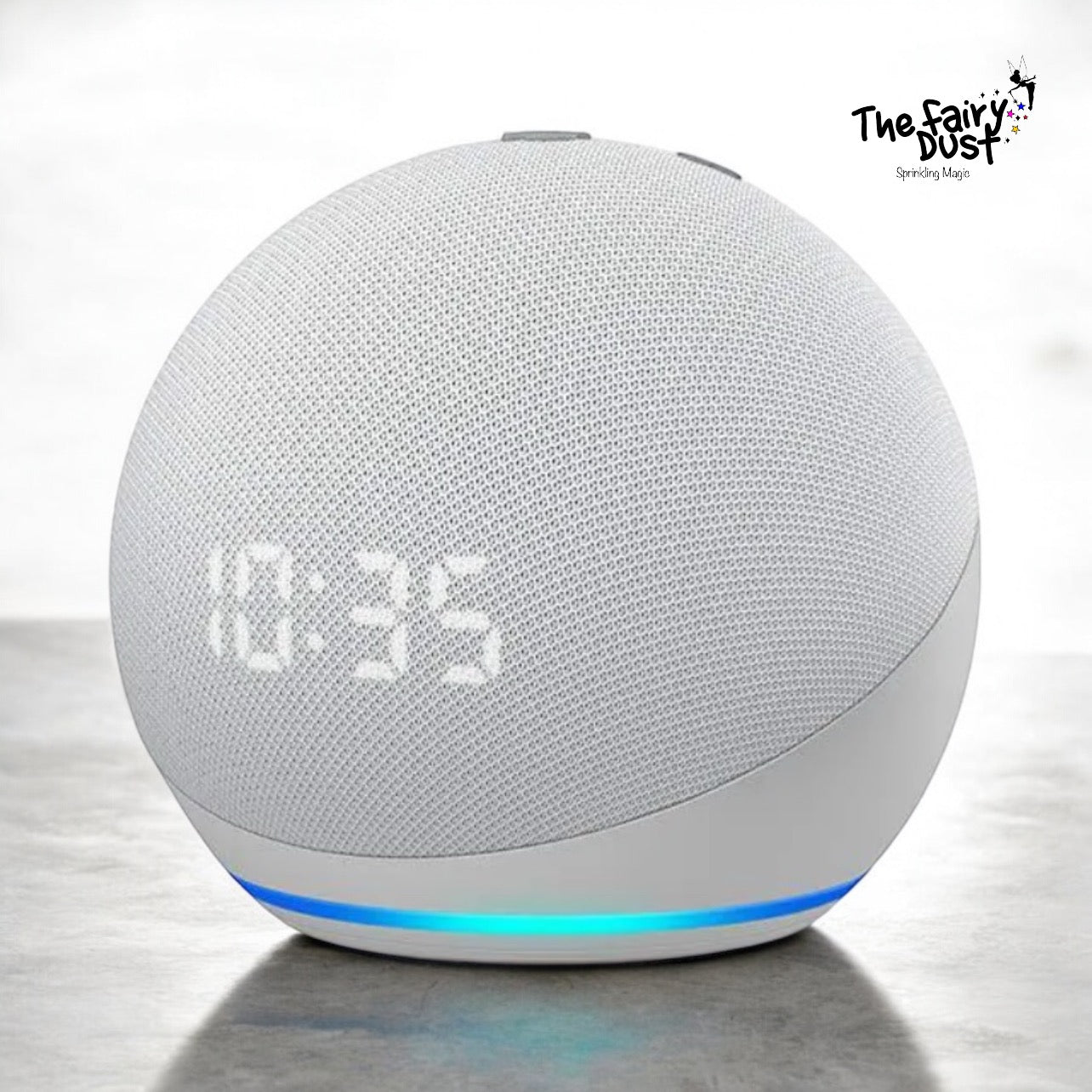 Alexa “ Echo Dot - With Clock Display (White)