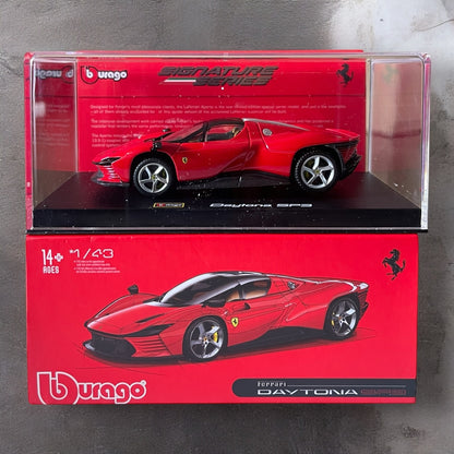 1:43 Bburago Scale Model Die Cast- Ferrari - SP3 DAYTONA - Rare Collectible Box (imported)