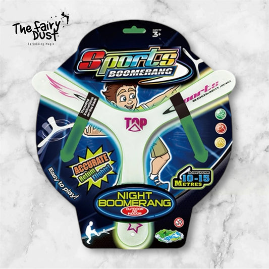 Glow in the dark Boomerang y shape