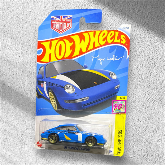 Hot Wheels - Premium - 1:64- 96, Porsche Carrera Magnus Walker Edition Blue