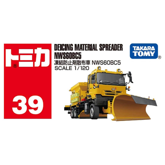 Takara Tomica No. 39 – Deicing Material Spreader NWS60BC5 | 1/120 Scale Die-Cast Vehicle