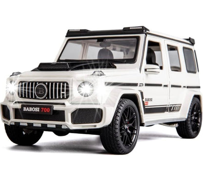 Mercedes G Class 1:24 (Brabus) inspired Die cast scale model.
