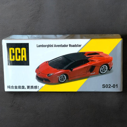 *N-1:64 CCA Scale Model -Lamborghini Aventador Roadster Red