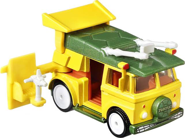 Hot Wheels - Premium 1:64 - Party Wagon TNMT Edition