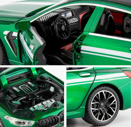 1:24 Die Cast BMW - M8 Manhart Series Mystique Green