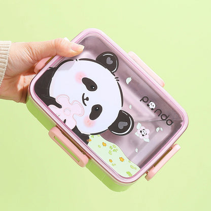 Stainless Steel - Leakproof Lunch Box Mini 600ML (Toons)