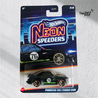 Hot Wheels Premium 1:64-  Neon Speeders – Porche 934 Turbo RSR