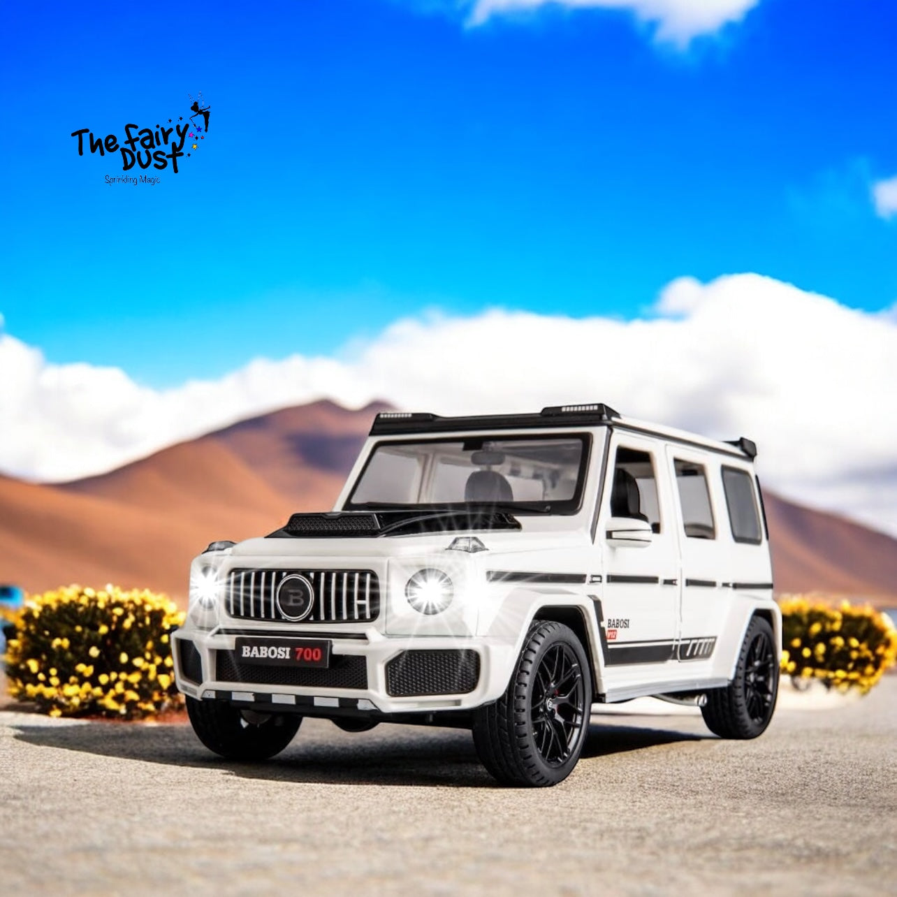 Mercedes G Class 1:24 (Brabus) inspired Die cast scale model.