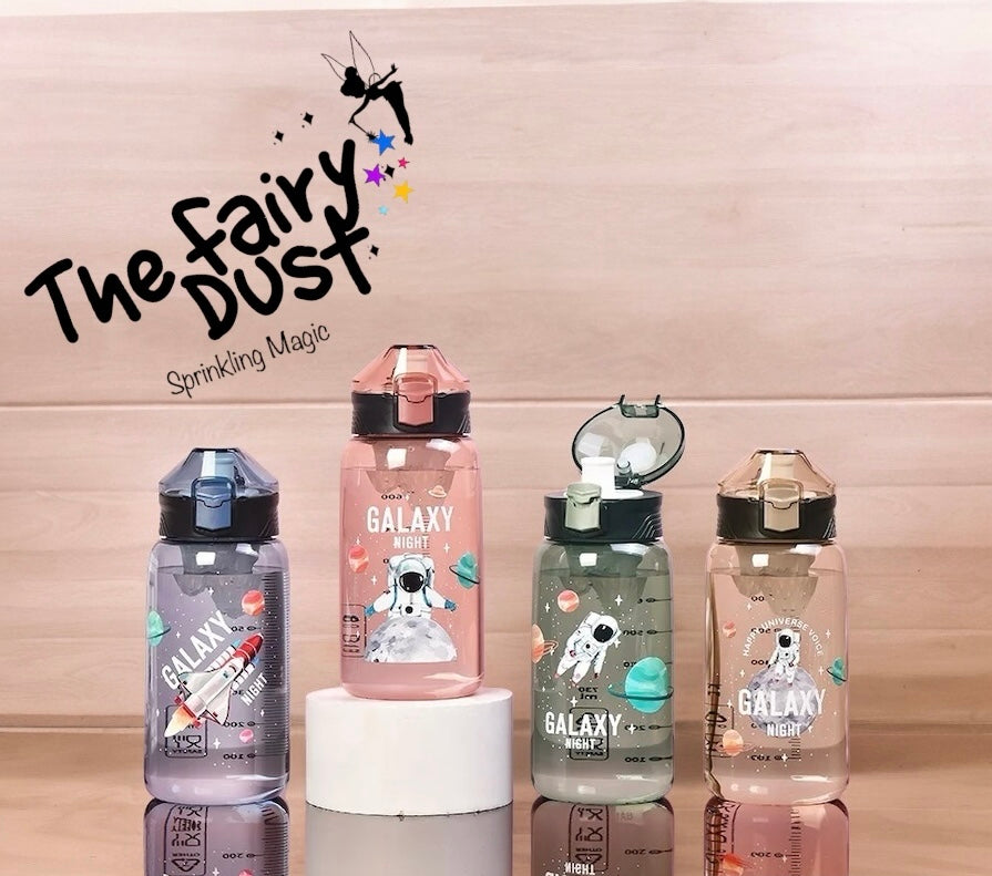 Galaxy - Sipper for boys and girls. 4 amazing design and colours to select from. Best Quality ; BPA free. (730 ml capacity)