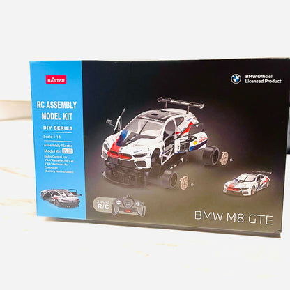 Rastar 1:18 BMW M8 - RC Assembly Model Kit (BMW Official Licensed Product)