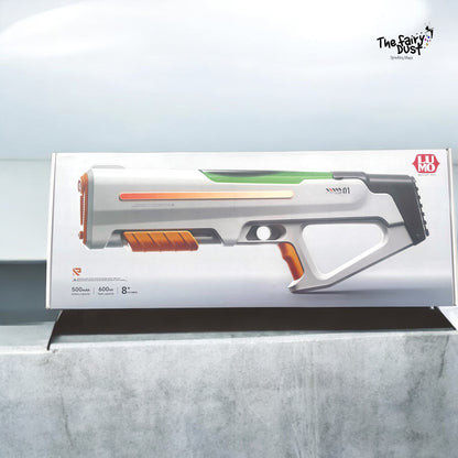 Cyber Chase Electric Water Gun for Kids , Battery Operated Automatic Water Gun (Rechargeable Battery inclusive) - PREMIUM PRODUCT🌟