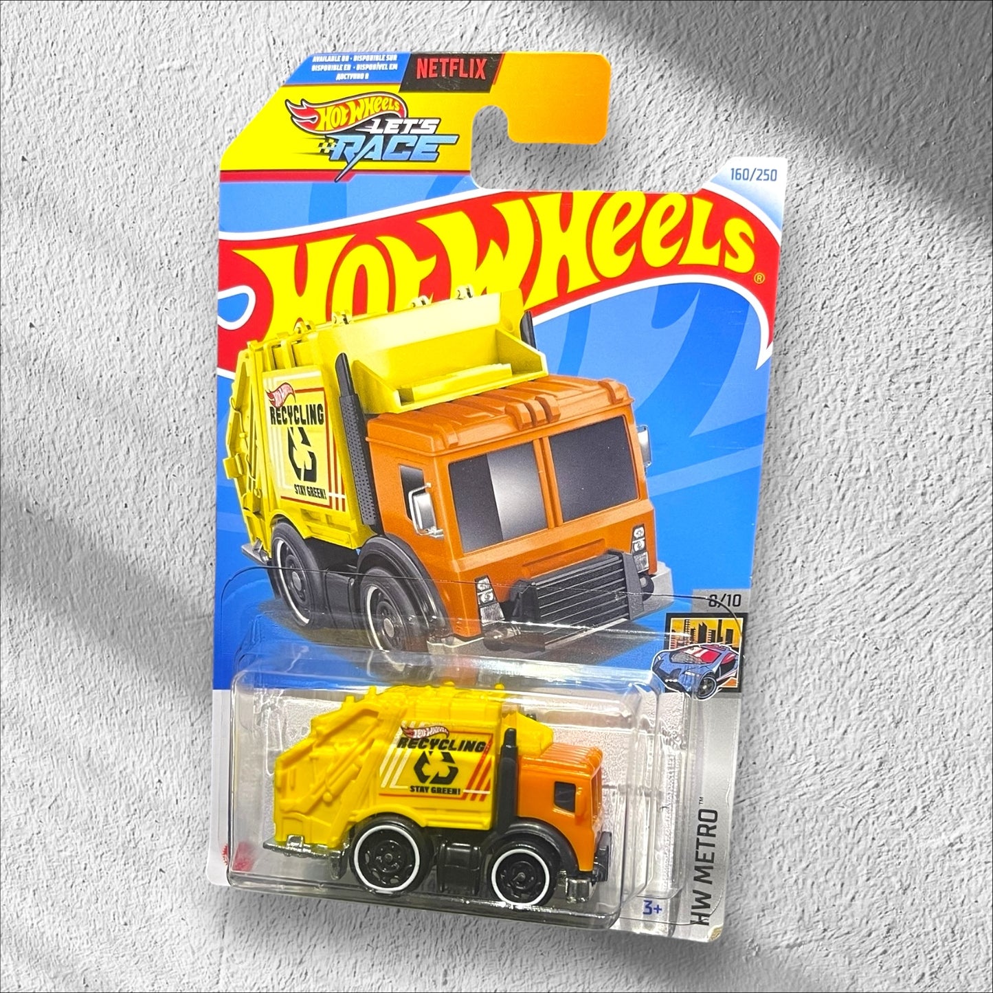 Hot Wheels - Premium - 1:64 - Total Disposal Yellow