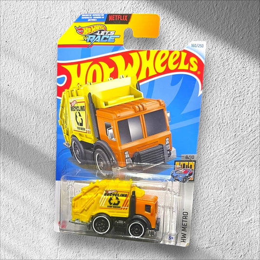 Hot Wheels - Premium - 1:64 - Total Disposal Yellow