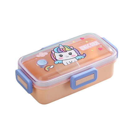 530ML Sleek Mini kids cartoon lunchbox  (BPA free Plastic)