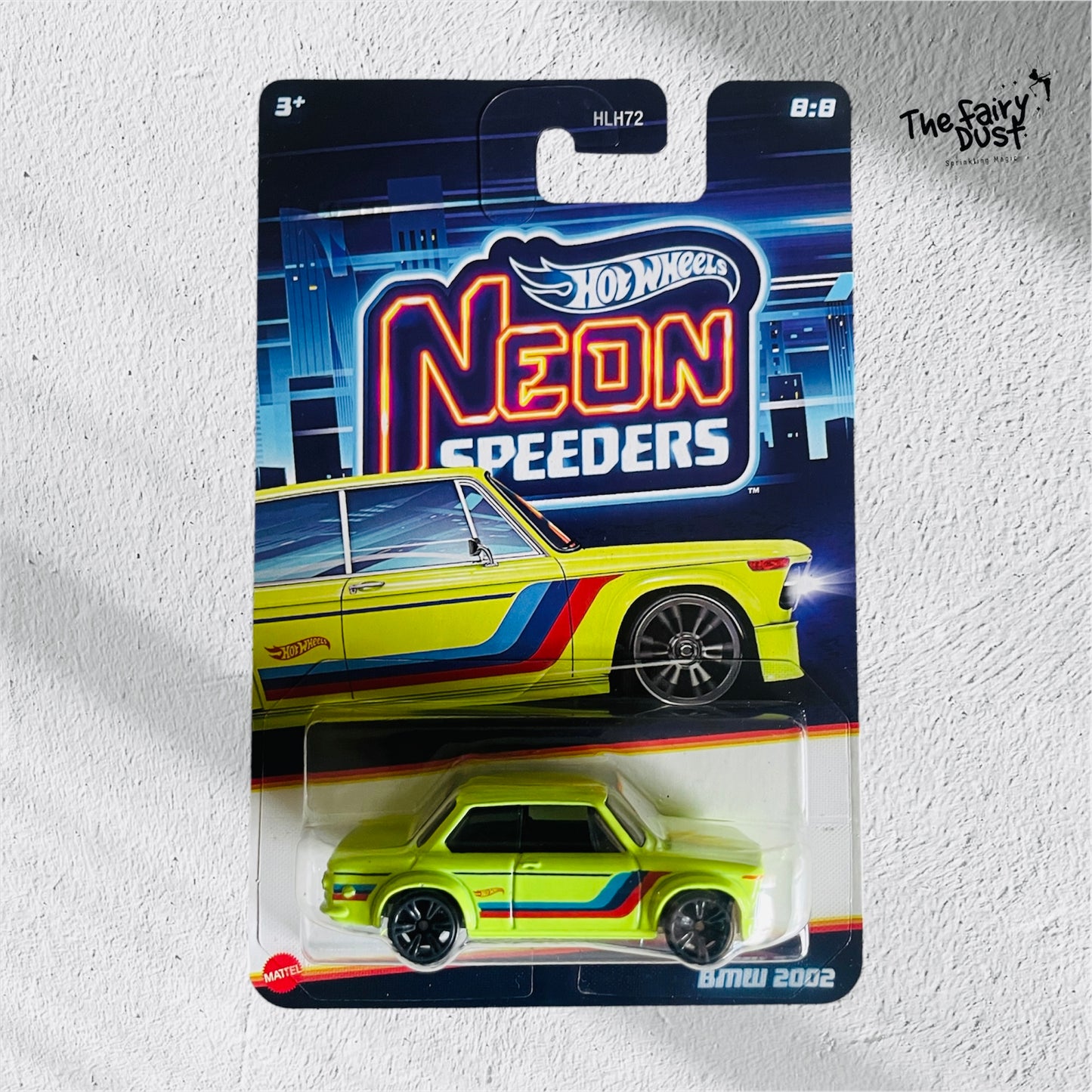 Hot Wheels Premium - 1:64 Neon Speeders – BMW 2002 (RARE)