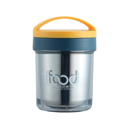 Stainless Steel snack Containers (Liquid Foods) 600 ML