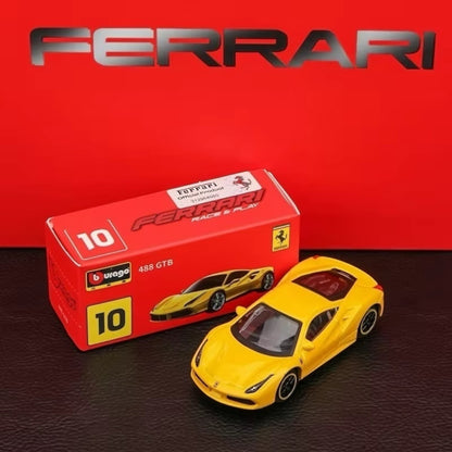 1:64 Bburago Scale Model Die Cast- Ferrari - 488 GTB