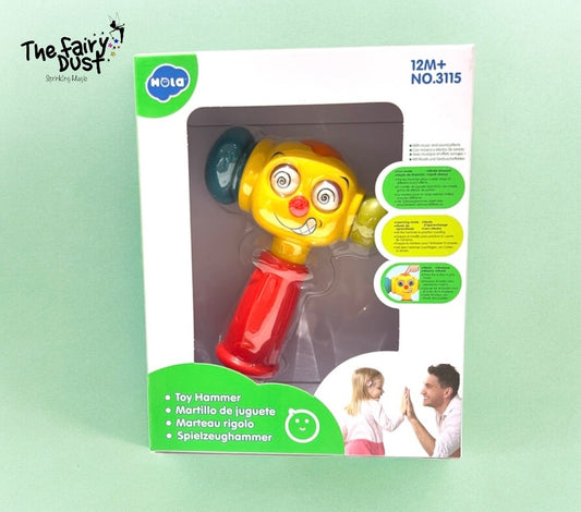 Kids Hammer with Funny Expressions,Music & Sounds)