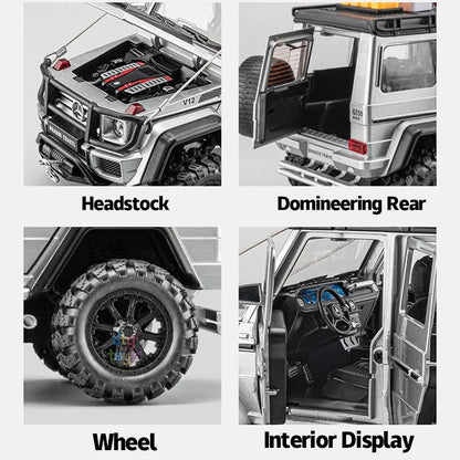 1:24 - Die cast Off- road Merc. Benz G Class Truck