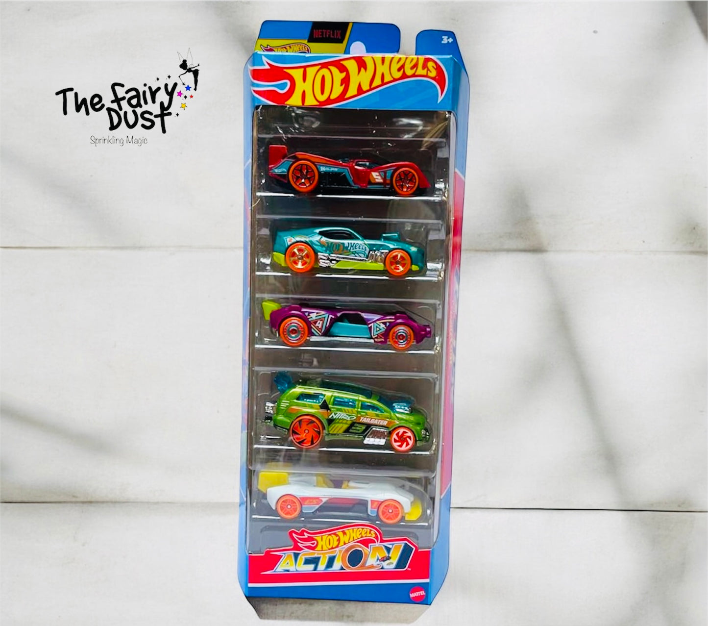 Hot Wheels - HW Action series collection (Set Of 5)