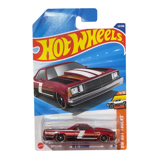 Hot Wheels - 1:64 Die-cast - 80’ El Camino Muscle -   Imported