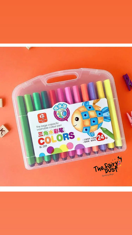 Set of 24 colour sketch Pens , Superior Quality