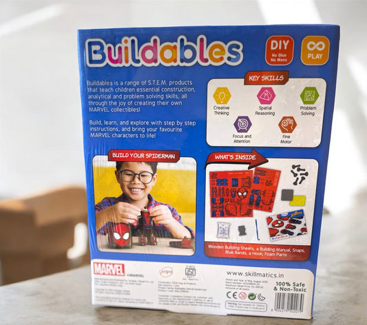 Skillmatics / Buildable Spider Man DIY - MARVEL