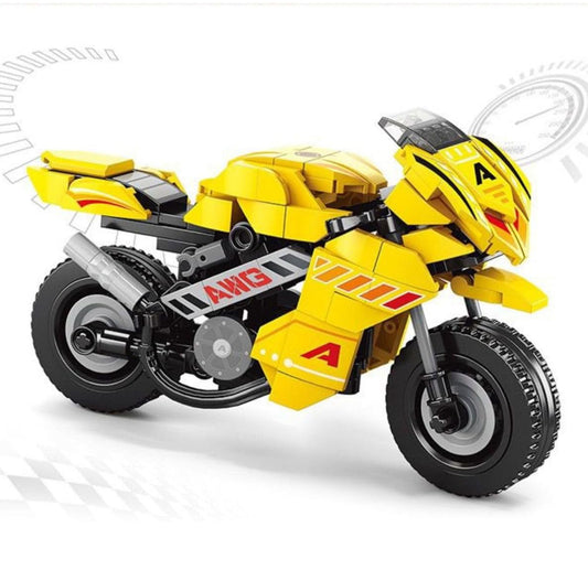 286 pcs Motor cycle building blocks