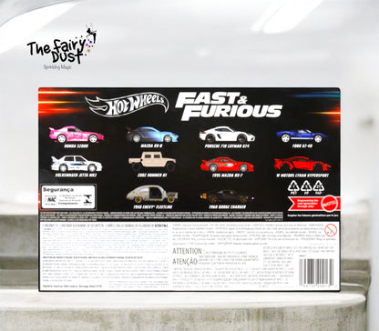 Hot Wheels Premium Fast & Furious (Import) Pack of 10 cars
