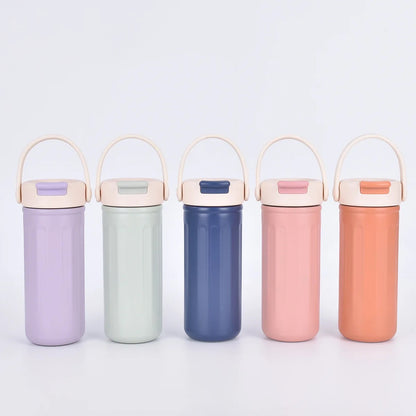 Hscup Stainless Steel vacuum flask 500ml Candy Theme