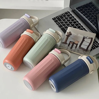 Hscup Stainless Steel vacuum flask 500ml Candy Theme