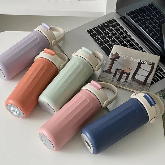 Hscup Stainless Steel vacuum flask 500ml Candy Theme
