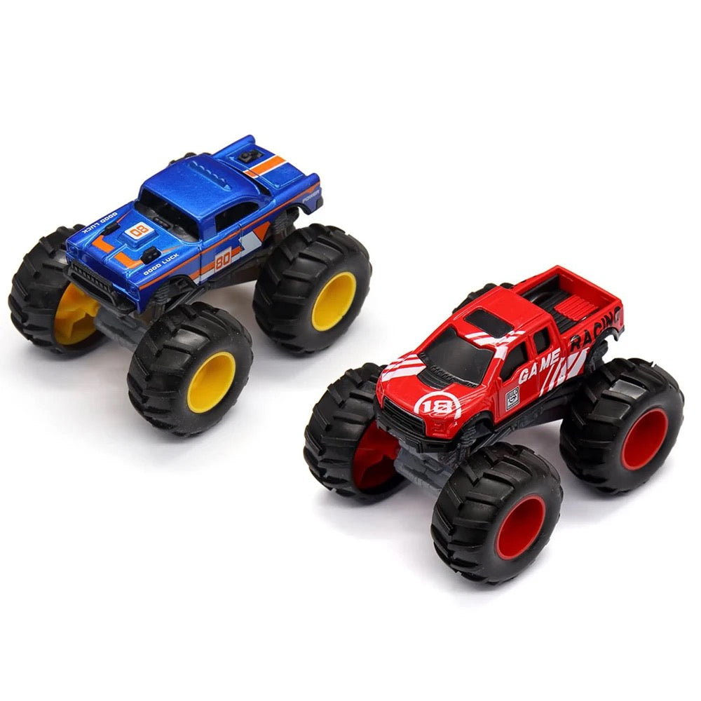 Mini monster trucks
