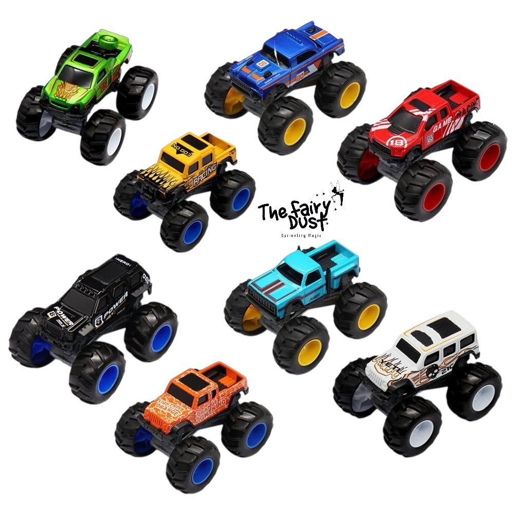 Mini monster trucks